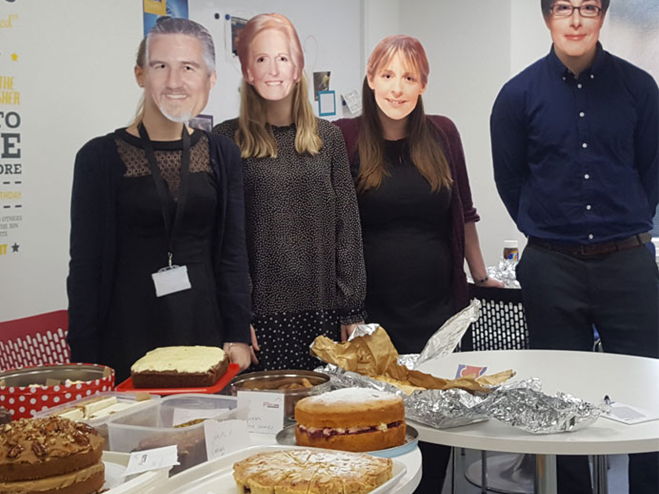 Charity bake off event