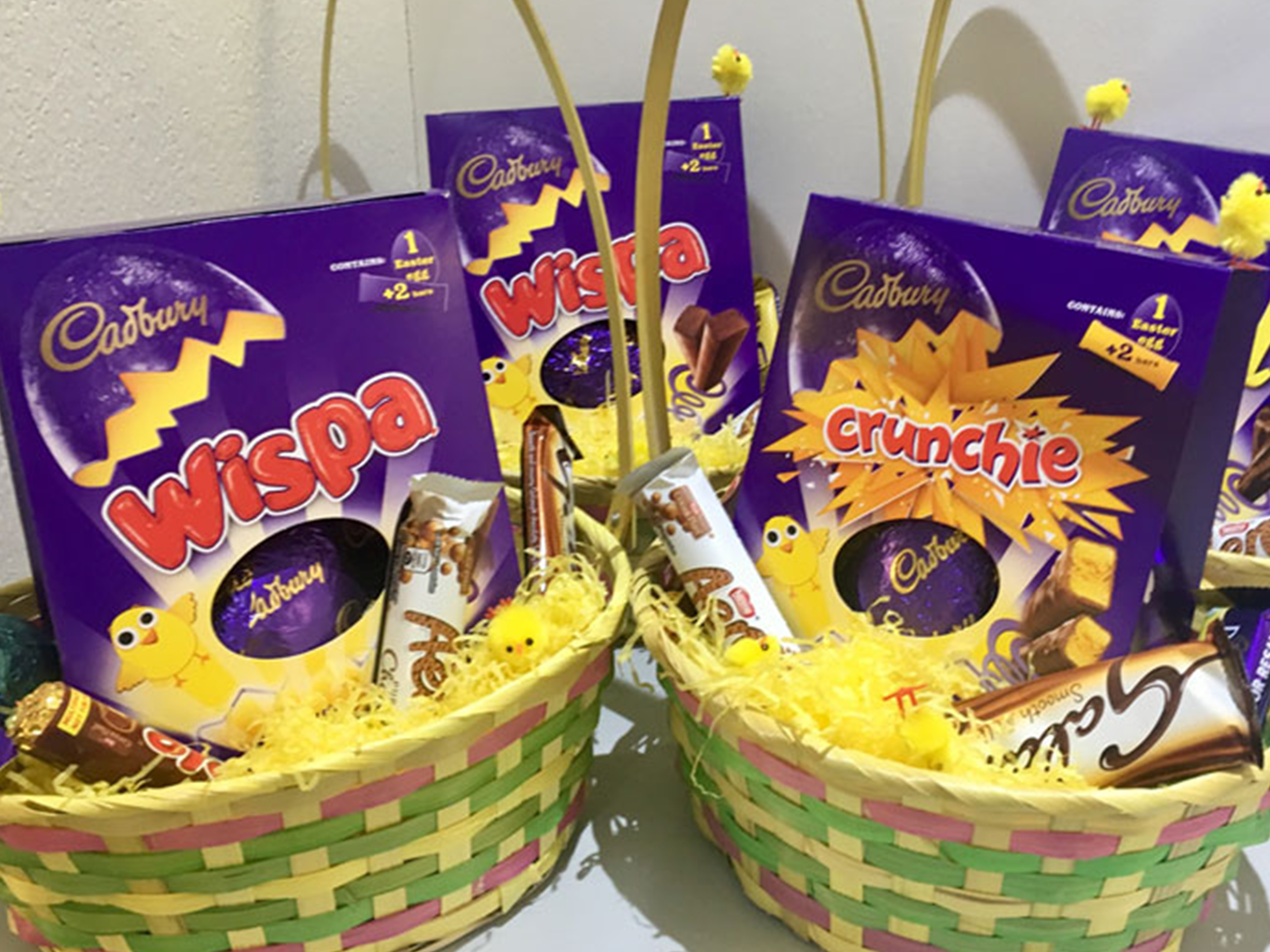 Easter egg hunt in office