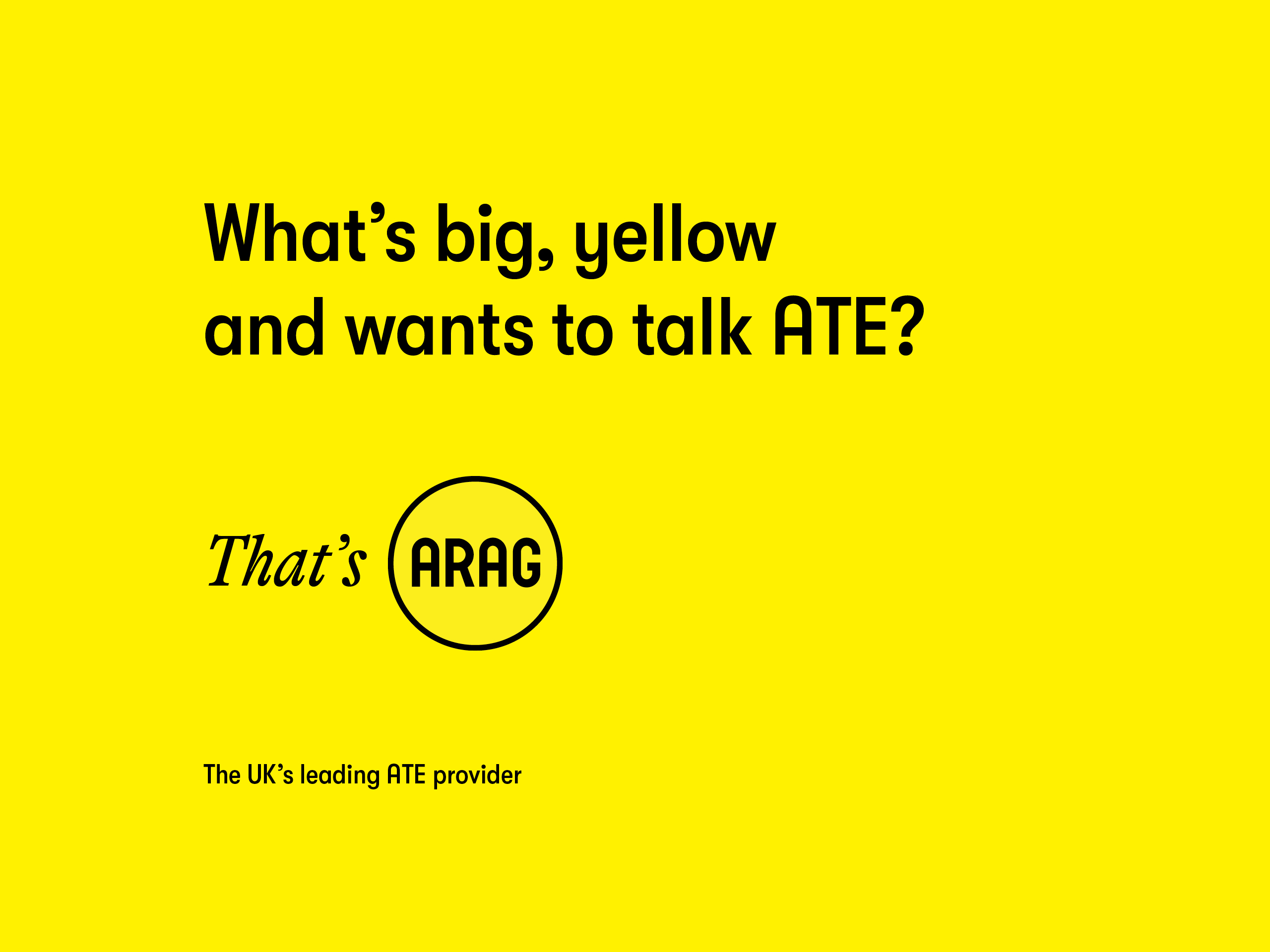 Big yellow solicitor