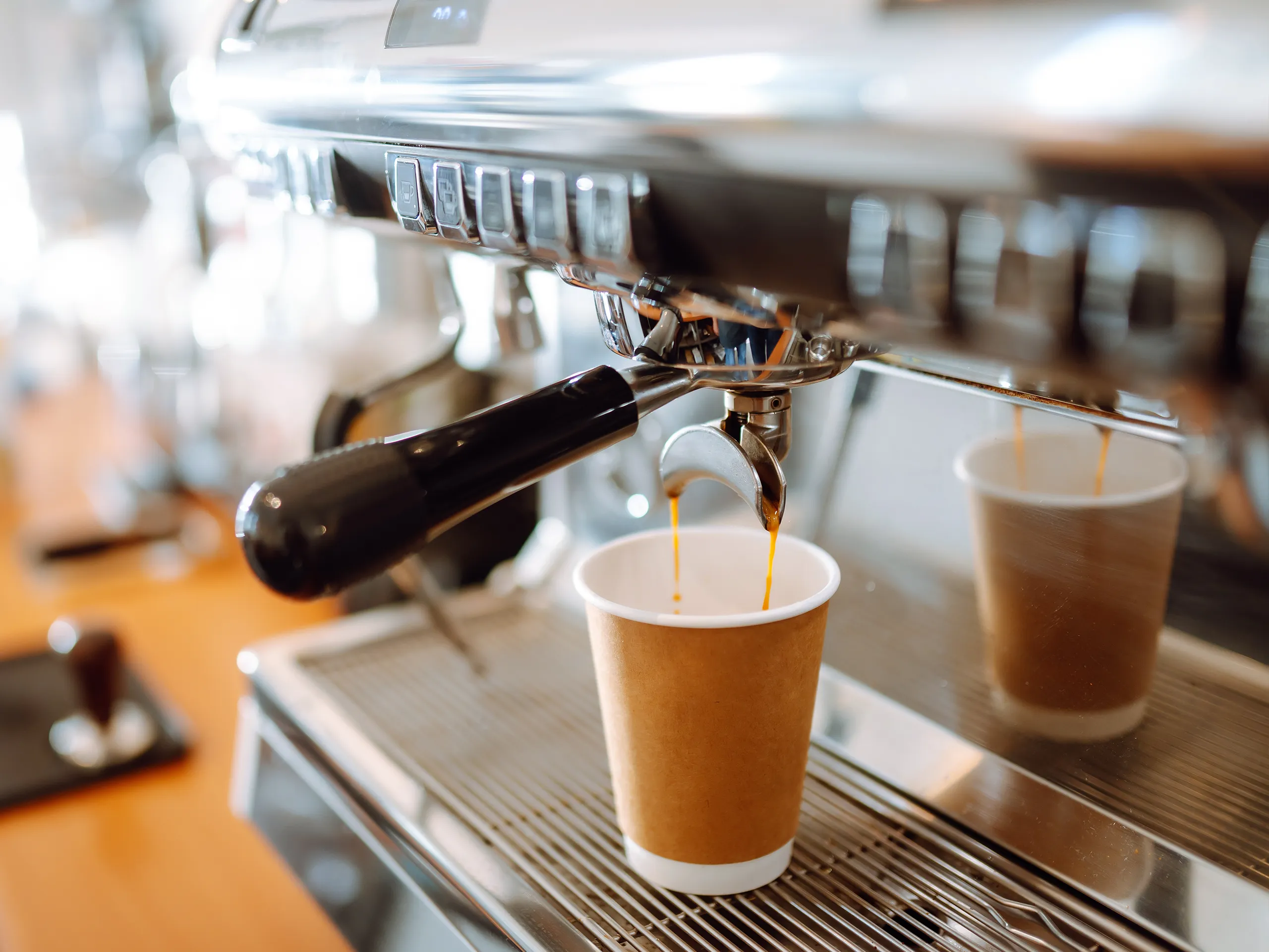 Cathering cafe company machine