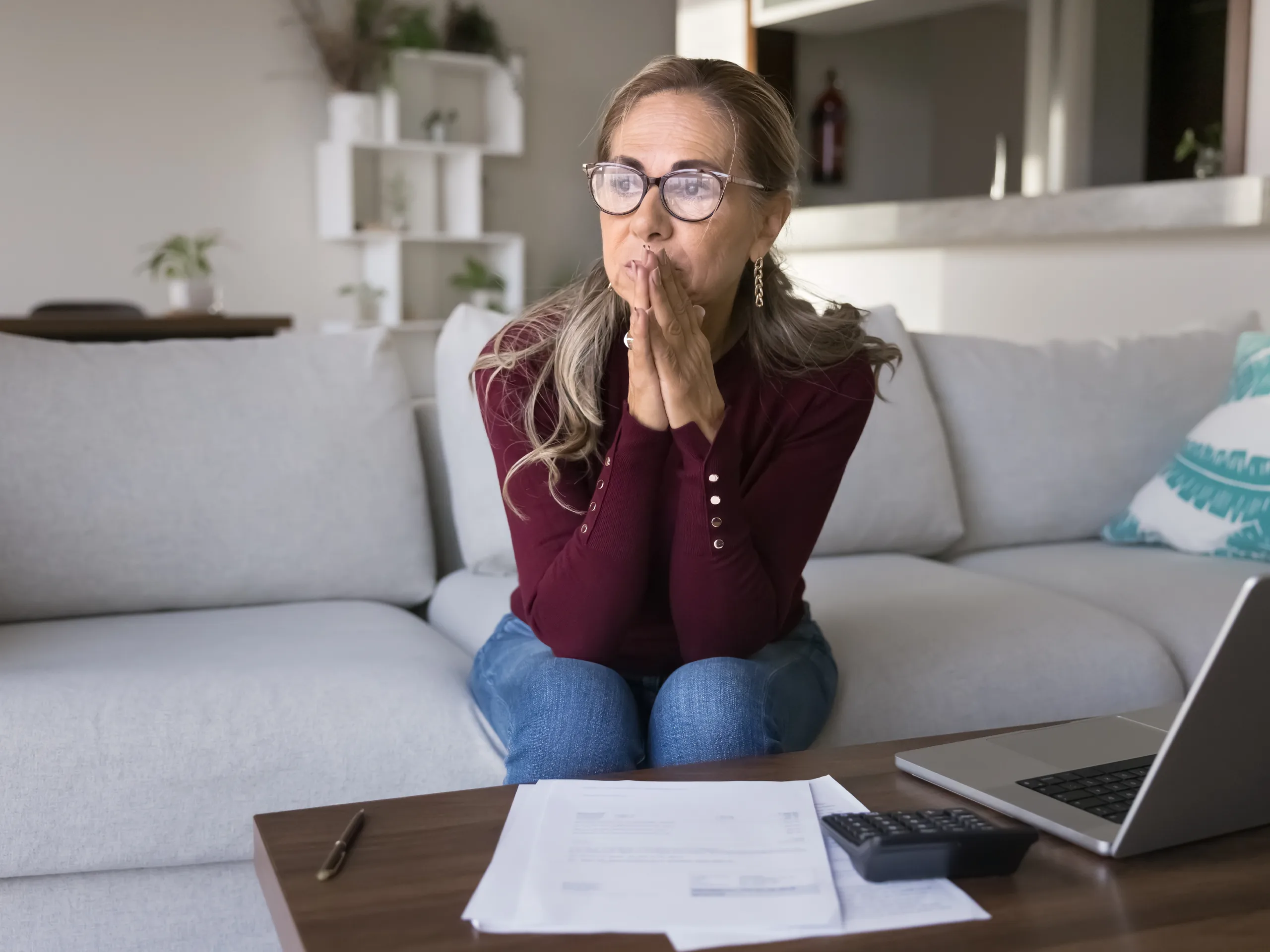 Woman having issues with rent arrears