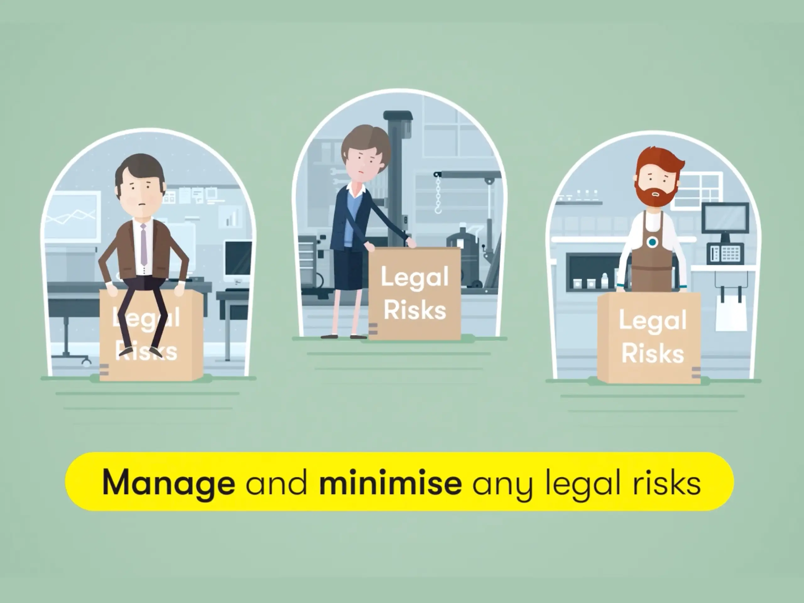 ARAG's Day One Benefits video, animation