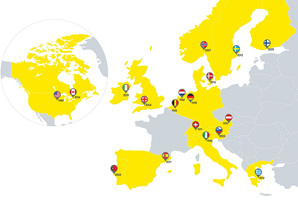 Map of ARAG entities