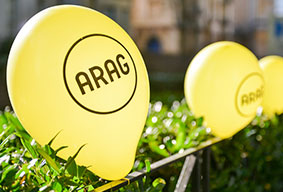 ARAG yellow balloon small