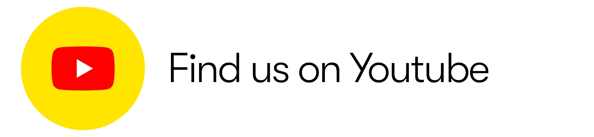 Find Us On Youtube