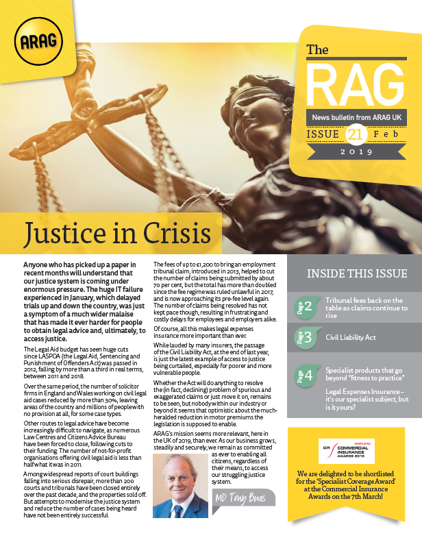 RAG 19 Front Cover RAG 19 Front Cover